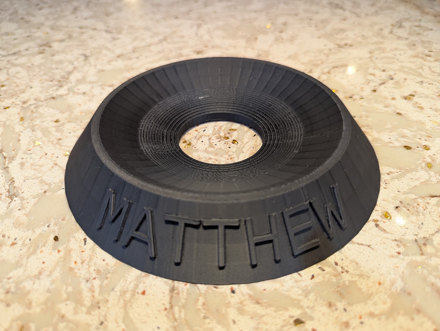 Alpha Ball Holder with Name