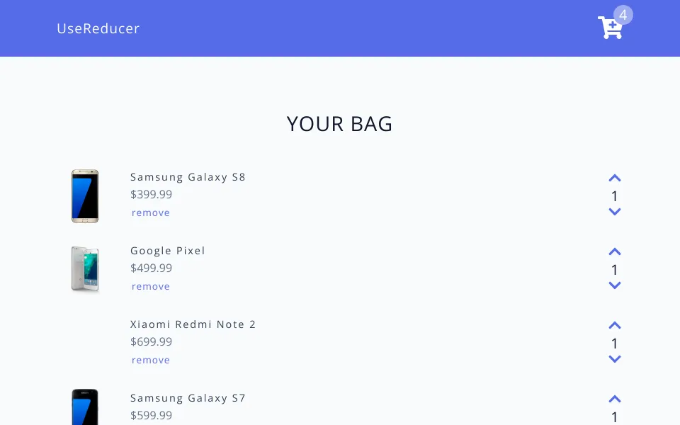 React Cart